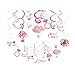 Produktbild Sayala 30 Stücke Hochzeit Party Feier Accessoire Set - Blumen Brautdusche Thame - Frisch Verheiratet Party , Brautdusche, Party Dekoration, Valentinstag