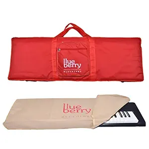 Blueberry Red Cover Bag and Dust Cover Suitable for Casio CTK-3500 Digital Keyboard