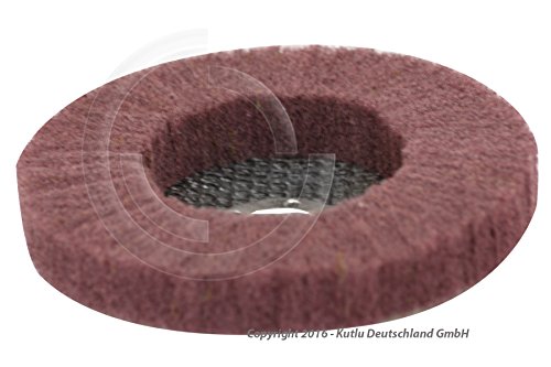 Vlies Polierscheibe 125 x 22,2 mm für Körnung 240