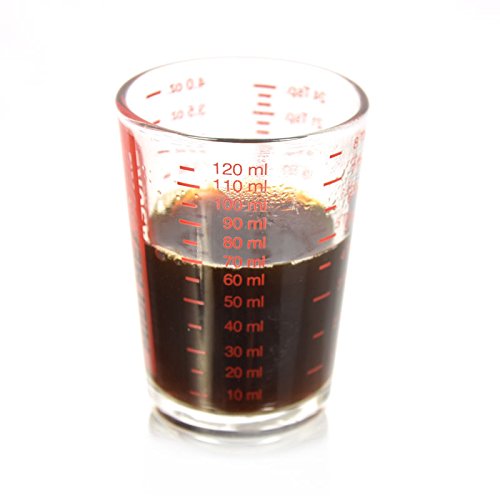 Midi Measure Messbecher mit 120 ml Fassungsvermögen – Maßbecher Küche - 2