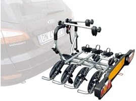 Peruzzo P000006684 Portabici Gancio Traino Siena 4 Bici, Acciaio