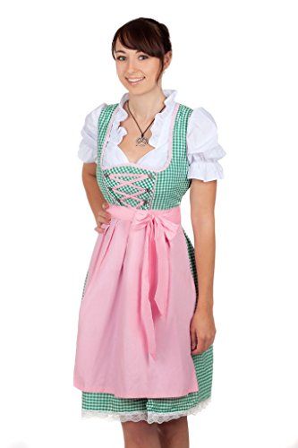 Edelnice Trachtenmode - Vestido Dirndl - para mujer rosa rosa 38