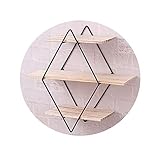 【Schwebendes Wandregal】Regal im industriellen Stil, neu, stilvoll, atmosphärisch, hochwertig, schöne und einzigartige Dekorationen, einfach und schön, verschiedene Formen, mit glattem Aussehen der einzigartigen Kombination aus neuer und komplementärer, cleverem Design Modellierung.