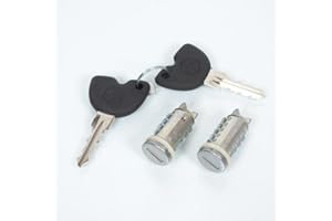 ORIGINE Kit serratura originale scooter Piaggio 50 Fly 2 bar e 2 chiavi