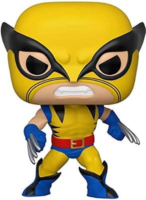 Funko Pop Bobble Marvel: 80th-First Appearance Wolverine Figurine de Collection, 44155, Multicolore