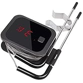 Inkbird Bratenthermometer IBT-2X, Lcd,Led, Bluetooth 4.0 Grillthermometer Kochthermometer mit Temperaturalarm, Ofenthermomete