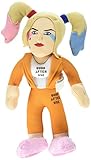 Bleacher Creatures presents all your favorite characters from the hit movie Suicide Squad as fun, collectible plush figures! Able to stand on its own at 10-inches tall, this plush depicts the Joker's partner-in-crime, Harley Quinn, wearing her orange prison uniform! Bleacher Creatures are soft for cuddling, great for playing, and awesome for displaying! Collect them all!