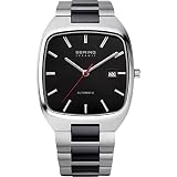Bering Ceramic Stahl 13538-742 Herrenuhr Safirglas 5ATM Automatik