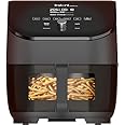 Instant Vortex Digital Air Fryer with Single ClearCook Drawer and 6 Smart Programmes - Air Fry, Bake, Roast, Grill, Dehydrate, Reheat, Large Capacity - 5.7L, Black - 1700W
