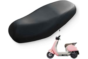 AIYVELU Housse de siège de moto universelle, housse de siège de moto extérieure résistante au soleil, imperméable, antidérapante et anti-rayures, convenant à tous les types de motos et de scooters.