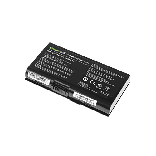 Green Cell® Standard Serie A32-M70 A42-M70 Laptop Akku für Asus F70 G71 G72 M70 M70V N70 N90 X71 X71A X71Q X71SL (8 Zellen 4400mAh 14.8V Schwarz) - 3