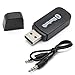 LipiWorld USB Bluetooth 2.1+ Music Audio Dongle Receiver / Music Receiver Adapter for All Smartphone /Tablet and Other Music Player With aux cable(connect both aux and usb it will be must)-Black RS.239.00