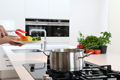 TNK Brand – Stingray 6 in 1 Multifunktions-Küchenhelfer / Küchenzange / Pfannenwender – Orange - 4