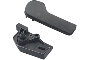 PA PRODUCTS Left Hand Bonnet Latch Release Handle and Bracket for VW Bora Jetta Golf Beetle Polo for Skoda for Seat Hood Latch Handle Black Replaces 1J1823633A / 1J1823533C