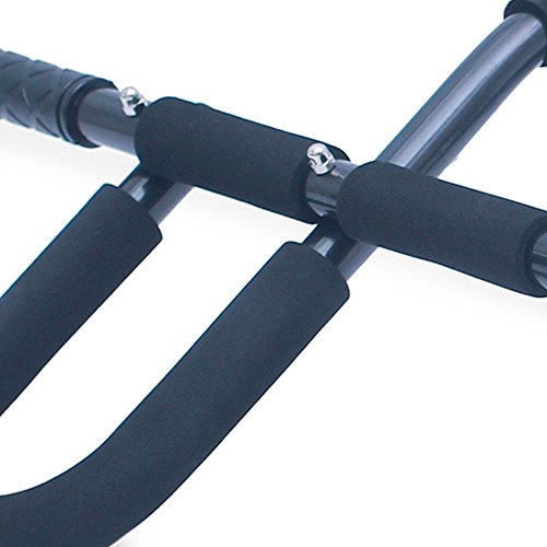 Premium Klimmzugstange „Pull Up Star“ von Sportastisch :: speziell verstärkter Stahl und höchste Qualität für bis zu 150kg Belastung :: multifunktional: 12 Griffpositionen :: Mittelstange garantiert maximale Stabilität :: perfekt für Klimmzugtraining zu Hause :: inkl. Montageanleitung :: optimal mit der Premium Klimmzughilfe PullHard erweiterbar :: inklusive 3 Jahren Sportastisch Produktgarantie - 7