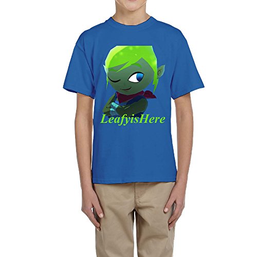 Q-QQ9 Kids Youtube LeafyIsHere T-Shirt