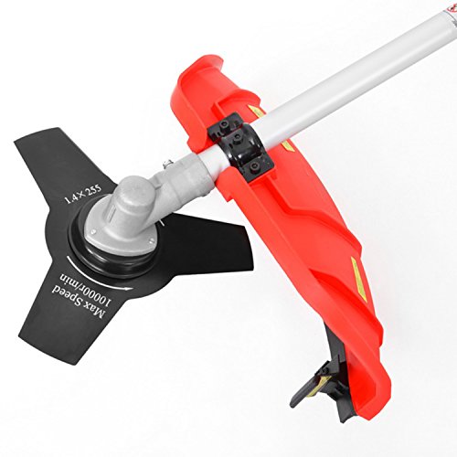 HECHT Benzin-Motorsense 145 Rasen-Trimmer Freischneider (2 PS, inkl. Mischflasche u. Kompfort Tragegurt) - 8