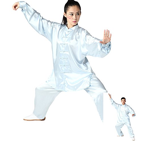 ZooBoo Unisexe en Soie de Corée du Sud Tai Chi Uniformes Kung Fu Mieux