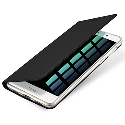Huawei Honor 6X HÃ¼lle,DUX DUCIS Skin Pro Series Ultra Slim Layered Dandy, StÃ¤nder, Magnetverschluss,TPU Bumper, Full Body Schutz fÃ¼r Huawei Honor 6X (Gray)