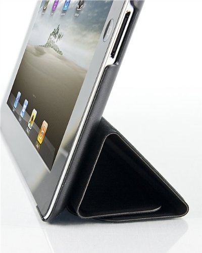 iPad 4 Hülle – VEO Ultra Dünnes Smart Cover mit Stand & Schlaf-Funktion für iPad 4. (Mit Retina), 3 & 2, SCHWARZ - 5