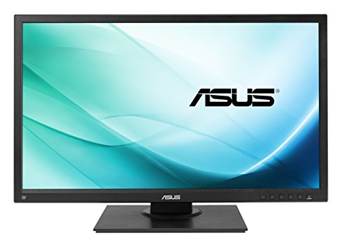 ASUS BE249QLB 23.8 Inch Monitor FHD 1920 x 1080 (IPS, DP, DVI-D, D-Sub, Mini-PC Mount Kit, Flicker free, Low Blue Light, TUV certified), Black