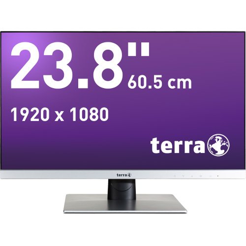 'Wortmann AG Terra-W 2462 23,8 Full HD TFT matt Silber