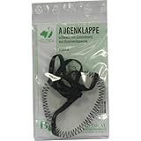AUGENKLAPPE oval mit Gummiband 1 St
