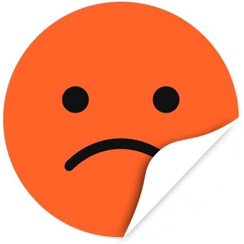 Suchergebnis auf Amazon.de für: aufkleber smiley traurig