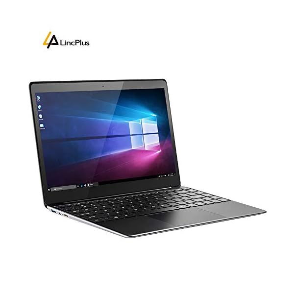 LincPlus P1 Laptop 13.3 inch PC with Windows 10 S 1080P Full HD IPS Notebook Intel Celeron N4020 4GB RAM 64GB eMMC Storage Fanless Slim Netbook