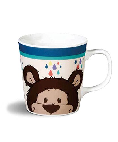 Nici 40498 Classic Bear Kindertasse Bären, Porzellan, Braun