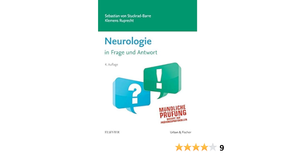 Neurologie In Frage Und Antwort Fragen Und Fallgeschichten Amazon De Stuckrad Barre Sebastian Von Ruprecht Klemens Bucher