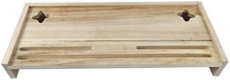 SYCGLL Racks Wooden Computer Display Heightening Racks LCD Storage Rack Desk Base