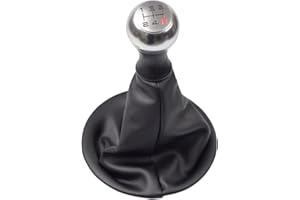 Hacreyatu Manueller 5-Gang-Schaltknauf für Citroen Berlingo II 2008-2018 für Peugeot Partner 2008-2018 (Style A)