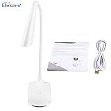 MUMENG® Dimmbar und Faltbar Schreibtischlampe mit Clip 1.5W Augenschutz, 120lm, Tageslichtweiß,3 Helligkeitsstufen, Faltbare LED Tischleuchte Leselampe - 7