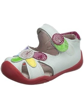pediped Mädchen Daisy Geschlossene Sandalen, Weiß