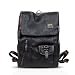 Produktbild FANDARE Rucksack 14 Zoll Laptop Rucksack Geschäft Wandern Reise Schüler Rucksack Diebstahlsicher Doppelter Reißverschluss Damen/Herren Wasserdicht PU Schwarz