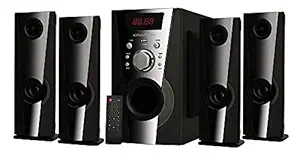 Krisons Bluetooth Multimedia Home Theatre with Tower Speaker, Black