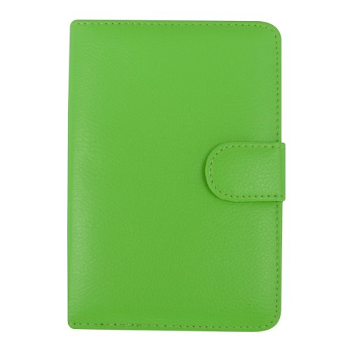 kwmobile Flip Hülle Case für Tolino Shine / Page – eReader Tasche Schutzhülle Cover Kunstleder Bookstyle in Grün - 2