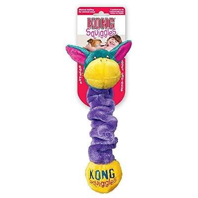 KONG Squiggles Jouets en Peluche pour Chiens L