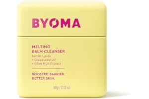 BYOMA Melting Balm Facial Cleanser (60g) Buttery Soft Cleansing Balm, with Barrier Lipids - For a Nourished, Hydrated Skin Without Oily Residue, Vegan
