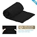 Ldex Soft Baby Slings | Compact and Comfortable Baby Wraps | Pure Cotton/Spandex | Nursing Cover | Suitable for Newborns To 35 Lbs | Nice Baby Shower Item | (Black)