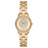 Michael Kors Damen Analog Quarz Uhr mit Edelstahl Armband MK6618