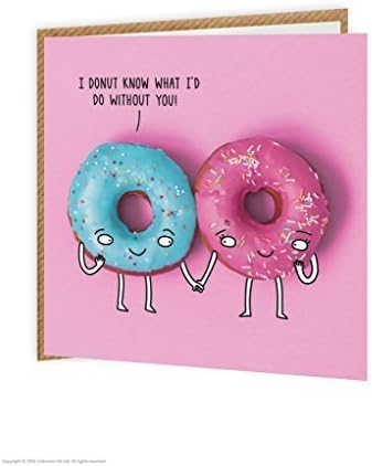 Funny Humorous 'Donut Know' Birthday Greetings Card