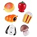 Produktbild TianranRT 6pcs Niedlich Klein Essen Stress Reliever Duftend Super Langsam Steigend Squeeze Toy
