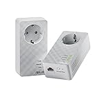 Come estendere segnale WiFi 17 Asus PL-E52P Duo Kit di 2 Adattatori Powerline AV600 Mbps, 1 Porta Gigabit LAN, Bianco