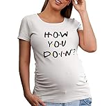Camiseta de maternidad de ajuste especial. Hecho de 100% algodón