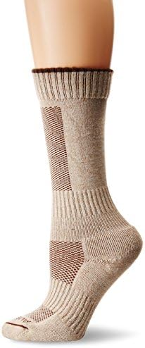 Ausangate Alpacor High Calf Hiking Socks - Sand/brown - Ladies Small