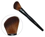 LyDia professional black angled long mineral face loose powder blusher cosmetic makeup brush F-09