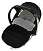 Car Seat Footmuff / Cosy Toes Compatible with Bebecar Easy Maxi New born Car seat Dolphin Grey