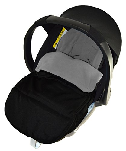 Car Seat Footmuff / Cosy Toes Compatible with Bebecar Easy Maxi New born Car seat Dolphin Grey